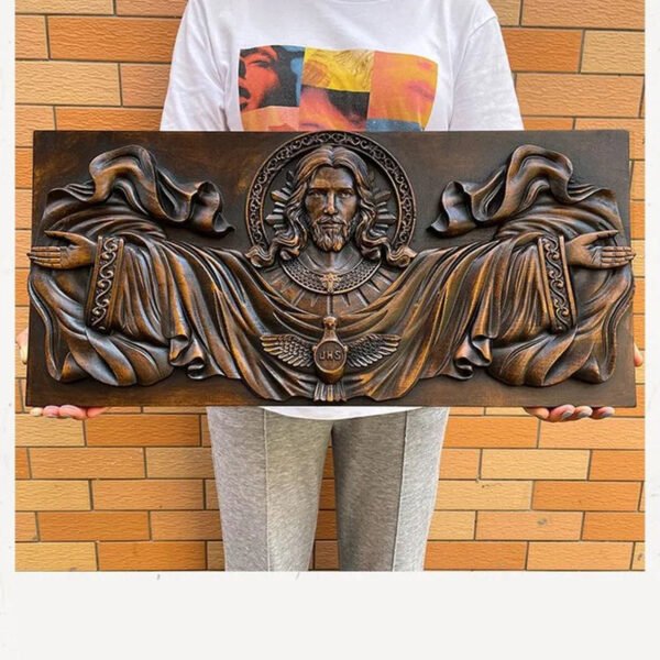 Easter Plaques Of The Holy Jesus Wall Decor Religious Prayer Crafts Church Souvenirs Christmas Figures