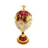 Enamel Easter Egg Home Decor Metal Crafts Catholic Church Utensils Jewelry Box Diamond Inlaid Ornaments Orthdox Gift