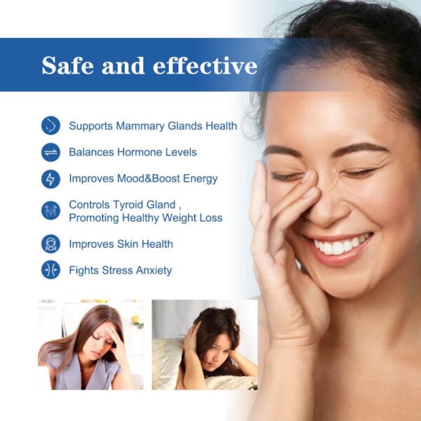 Estrogen Relief Cream for Women Menopause Balancing Hormone Levels Reducing Fatigue Hot Flashes Mood Swings Treatment