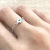 Evil Eye Jewelry Evil Eye ring Gold Chain ring