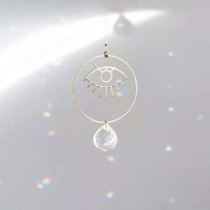 Evil-Eyes-Crystal-Suncatcher-Prism-Windows-Hanging-Rainbow-Maker-Home-Protection-Home-Decor Evil Eyes Crystal Suncatcher Prism Windows Hanging Rainbow Maker Home Protection Home Decor