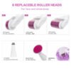 Face Derma Roller Microneedle Dermaroller Derma Pen Dermapen Micro Needle Roller For Eye Face Body Dermaroller Beauty Skin Tool - Microcurrent Face Massage Devices