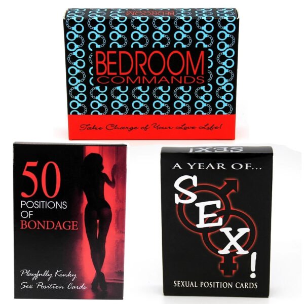 Fantasiex Possible Sexual Positions Playing A Year Of Sex for Adult Sexy Game Cards Sets For Couple Sex Cards Bedroom Commands   Game related