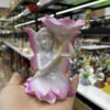 Fantasy Flower Fairy Statue Display for Crystal Ball Base Holder Collectible Figurine Cute Home Decoration Resin Sculpture Gift