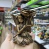 Fantasy Flower Fairy Statue Display for Crystal Ball Base Holder Collectible Figurine Cute Home Decoration Resin Sculpture Gift