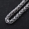 Viking Magic~Fashion Jewelry Hip Hop Chain Necklace 3 mm Exaggerated Personality Long Stainless Steel Necklace For Man