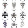 Steampunk Inverted Pentagram Star God Goat Head Pendant Necklace Satan Satan Mysterious Metal DIY Necklace in Jewelry