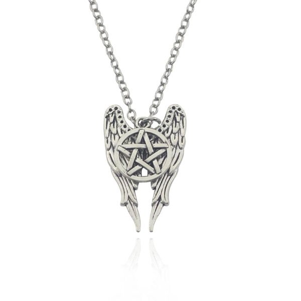 Steampunk Inverted Pentagram Star God Goat Head Pendant Necklace Satan Satan Mysterious Metal DIY Necklace in Jewelry