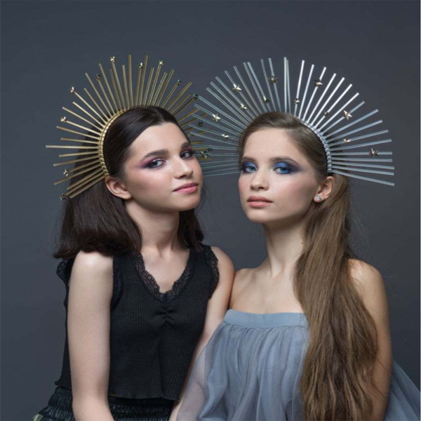 Festival crown Goddess Crown Wicca photography props decoration Festival headpiece Met Gala Crown Halo Crown Cosplay bridalparty