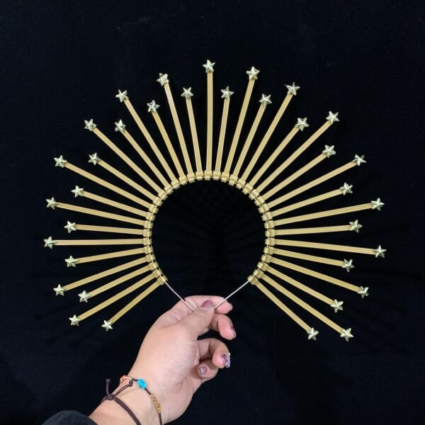 Festival crown Goddess Crown Wicca photography props decoration Festival headpiece Met Gala Crown Halo Crown Cosplay bridalparty