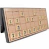 Foldable Magnetic Folding Shogi Set Boxed portable Japanese Chess Game Sho-gi Exercise logical thinking 25*25*2 cm   Game related