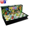Folding Snake Chess Portable Snakes And Ladders board game For Children Puzzle Preschool Training Educational Toy   Game related