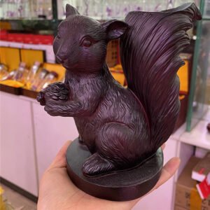 Foraging-Squirrel-Resin-Statue-Crystal-Ball-Display-Stand-Resin-Home-Decor-Sphere-Base-Collection-Carft-Suitable Foraging Squirrel Resin Statue Crystal Ball Display Stand Resin Home Decor Sphere Base Collection Carft Suitable for 6-10cm Ball