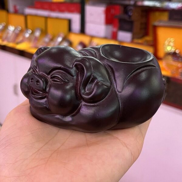 Fortune Crystal Ball Holder Resin Dolphin Whale Rat Pig Display Stand Collectibles Nature Series Resin Crafts Ornaments