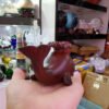 Fortune Crystal Ball Holder Resin Dolphin Whale Rat Pig Display Stand Collectibles Nature Series Resin Crafts Ornaments