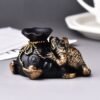Fortune Toad Crystal Ball Display Stands Resin Home Decor Sphere Base Holder Figurines Ornament for 4~8cm Sphere