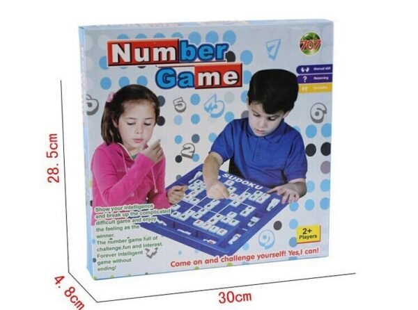 PlasticSudoku board game Boxed big size 81chess 120questions puzzles Toy table games for kids   Game related