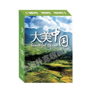 collection playing cards beautiful china poker card chinese  tourist landscape novelty poker set   Game related