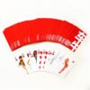plastic pvc poker pretty lady red color waterproof playing cards high quality present pokers   Game related