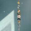 Full Moon Sun Catcher Crystal Light Catcher Handmade Catcher Witchy Suncatcher Prism|rainbow Maker