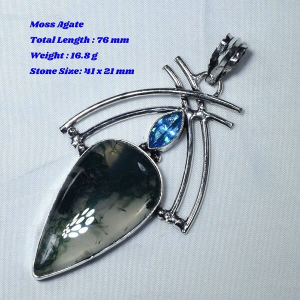 Genuine Labradorite Amethyst Agate Jasper Turquoise Rose Quartz Garnet Pyrite Pendant Sillver Overlay Copper