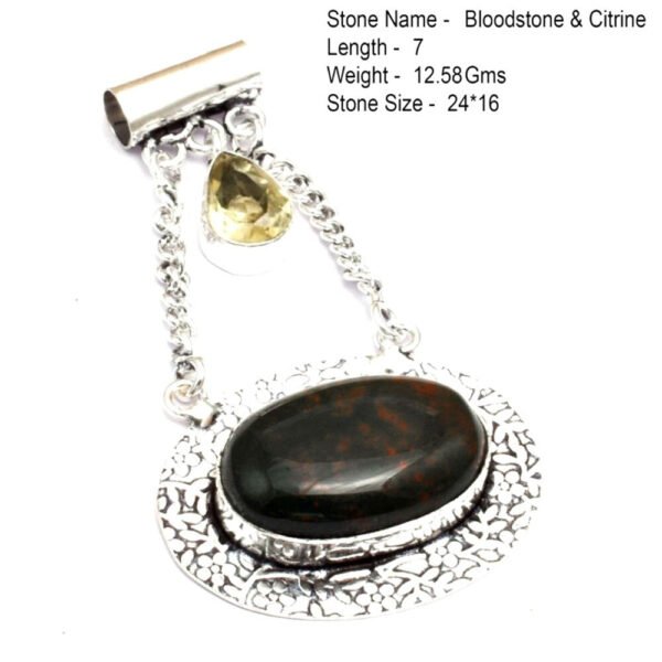 Genuine Labradorite Amethyst Agate Jasper Turquoise Rose Quartz Garnet Pyrite Pendant Sillver Overlay Copper