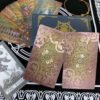 Gift Box Luxury Set Gold Foil Tarot Card Hot Stamping PVC Waterproof Wear-resistant Board Game Solitaire Divination Chess