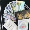 Gift Box Luxury Set Gold Foil Tarot Card Hot Stamping PVC Waterproof Wear-resistant Board Game Solitaire Divination Chess