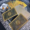 Gold Foil Tarot Brand Hot Stamping PVC Game Card
