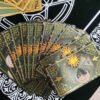 Gold Foil Tarot Brand Hot Stamping PVC Game Card