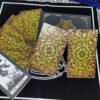 Gold Frameless Upgraded Tarot Gift Box Luxury Set Gold Foil Hot Stamping PVC Waterproof Board Game Card Divination Luster