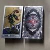 Gold Frameless Upgraded Tarot Gift Box Luxury Set Gold Foil Hot Stamping PVC Waterproof Board Game Card Divination Luster