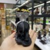 Gold Ingot Elephant Display Stand for Crystal Ball Base Resin Holder Office Desktop Figurines Fortune Ornament for 3-6cm Sphere
