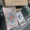 Golden Foil Tarot Mysterious Divination Golden Flip Table Game Waterproof and Wear-resistant Gift Box Luxury Instruction Manual