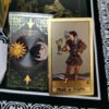 Golden Foil Tarot Mysterious Divination Golden Flip Table Game Waterproof and Wear-resistant Gift Box Luxury Instruction Manual