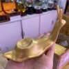 Golden Snail Resin Crafts Ornament Crystal Ball Base Creative Desk Furniture Decoration Resin Embellishments Home Decor