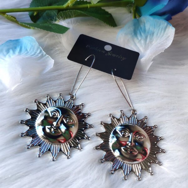 Gothic Giant Silver Colour Scarab Beetle Hoops Earrings Insect Jewelry Fashion Long Pendant Novelty Big Dangle Drop Women Gift