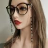 Gothic Glasses Chain Skulls Glasses Chain  Goth Spectacles Chain Eyeglasses