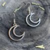 Gothic Hollow Moon Earrings Crescent Celestial Jewellery Fashion Witch Classical 2020 New Women Gift Novel Delicacy Girlfriend