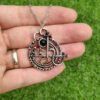 Gothic Seal Sigil of Lilith Necklace Satan Pagan Jewelry