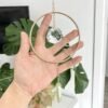 Green Aventurine Crystal Suncatcher, Crystal Point Rainbow Maker, window hanging Wall hanging garden decoration ，Self Care Gift  Wall Decor
