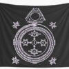 Magical Circle of King Solomon Big Tapestry Wall Hanging