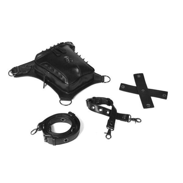 Steampunk Waist Leg Bags Motorcycle  Leather Bag