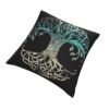 Tree Of Life Throw Pillow Case Viking Norse Mythology Sofa Decor