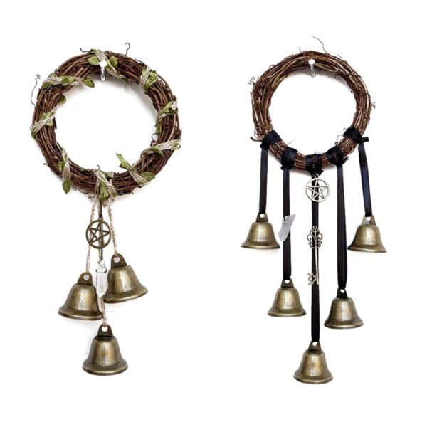 Witch Bells Protection For Door Knob Hanger Wind Chimes Witchy