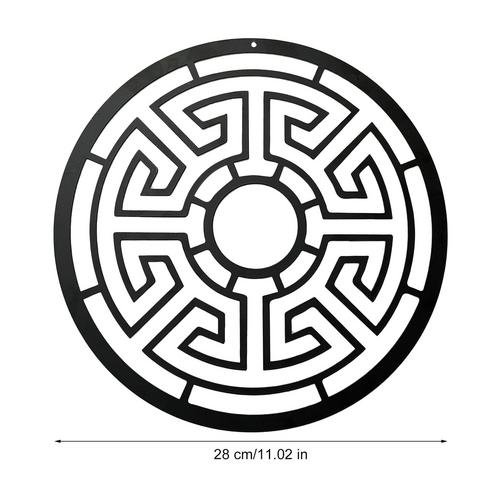 Nordic Style Iron Viking Decor Norse Mythology Symbols Wall Hanging Decoration