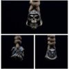 Death Knife Paracord Beads Handmade Key Umbrella Rope Pendant Outdoor EDC Pendant DIY Copper Charm