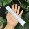7 Chakra Selenite Slab Point Magic Wand Symbol Mineral Meditation