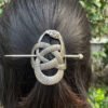 4.9*7cm wicca Viking tree of life Hairpins