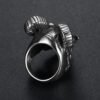 Gothic Satan Skull Ring
